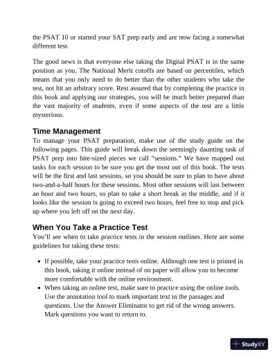 Princeton Review PSAT/NMSQT Prep, 2023-2024 : 2 Practice Tests + Review for the NEW Digital PSAT (2023) - Page 27 preview image