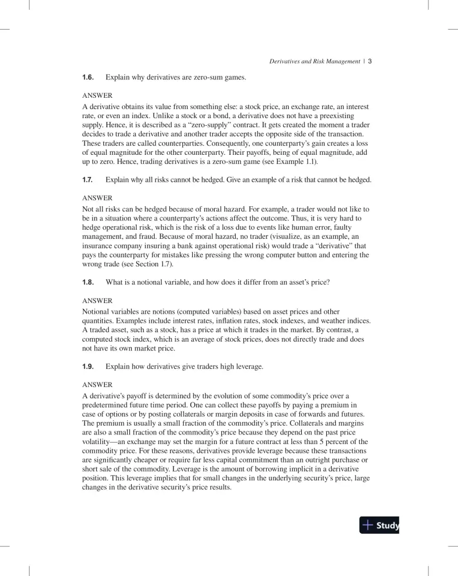 An Introduction to Derivative Securities, Financial Markets, and Risk Management, 1st Edition Solution Manual, page 7