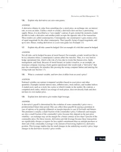 An Introduction to Derivative Securities, Financial Markets, and Risk Management, 1st Edition Solution Manual - Page 7 preview image