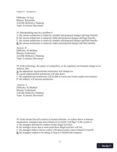 Managerial Economics and Organizational Architecture, (Irwin Economics) 6th Edition Test Bank - Page 12 preview image