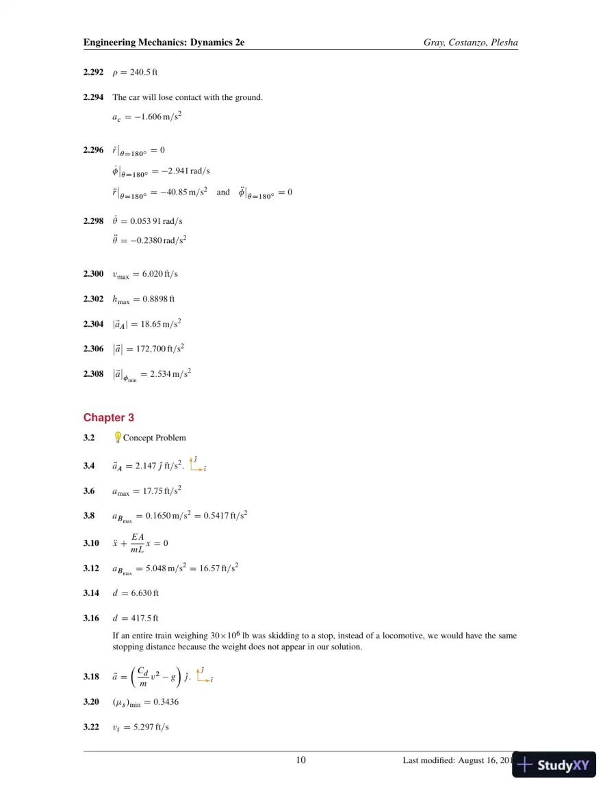 Solution Manual for Engineering Mechanics: Dynamics, 2nd Edition, page 11