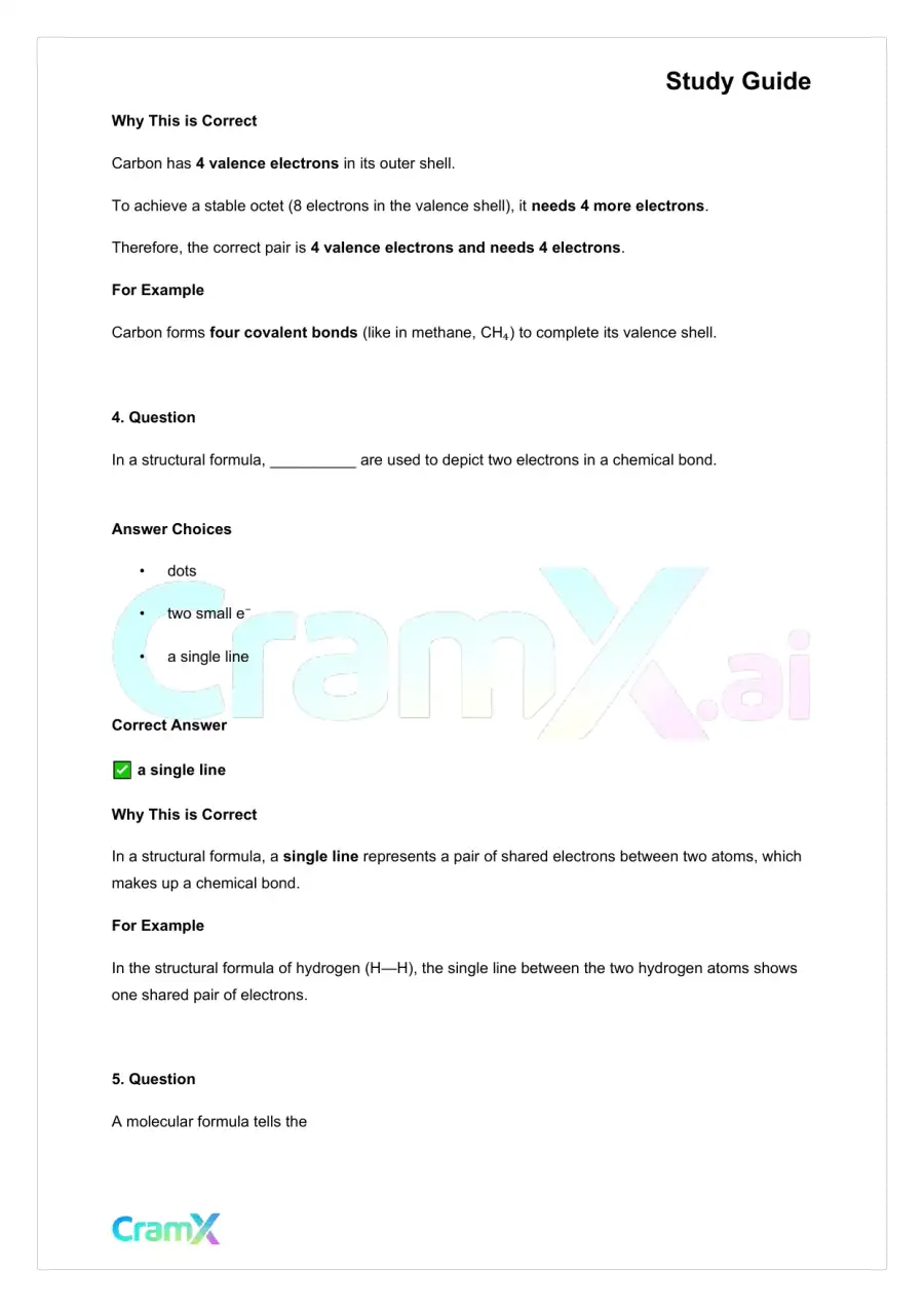 Chemistry - Organic Compounds, page 3