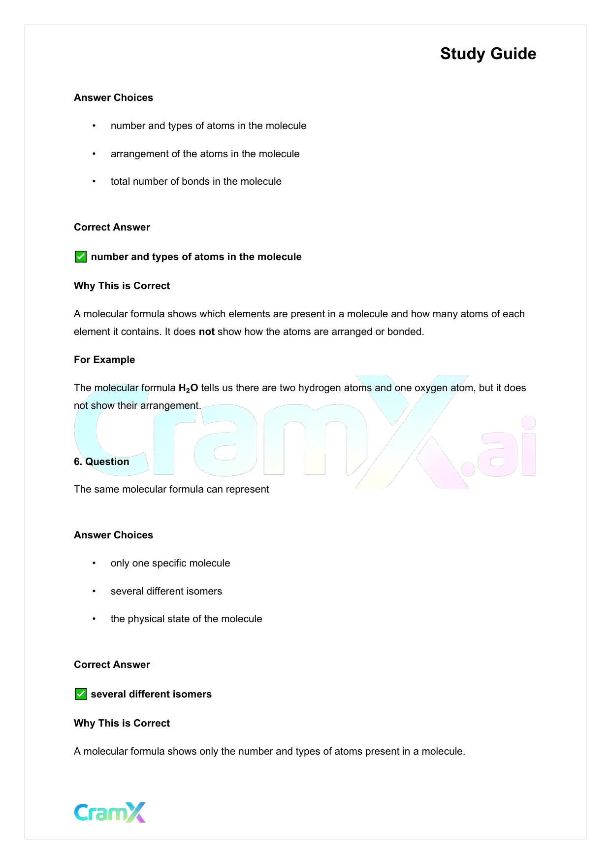 Chemistry - Organic Compounds - Page 4 preview image