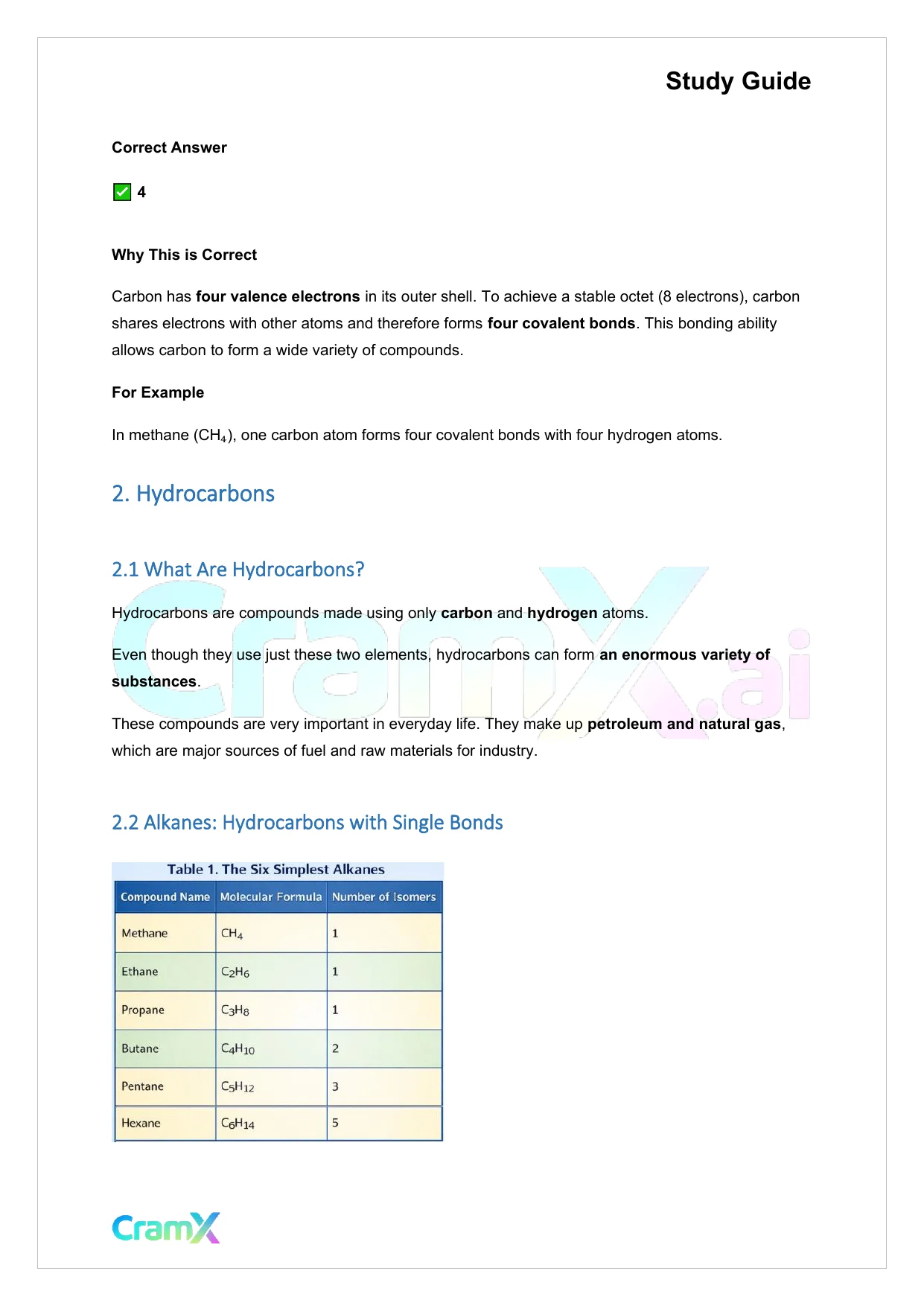 Chemistry - Organic Compounds - Page 8 preview image