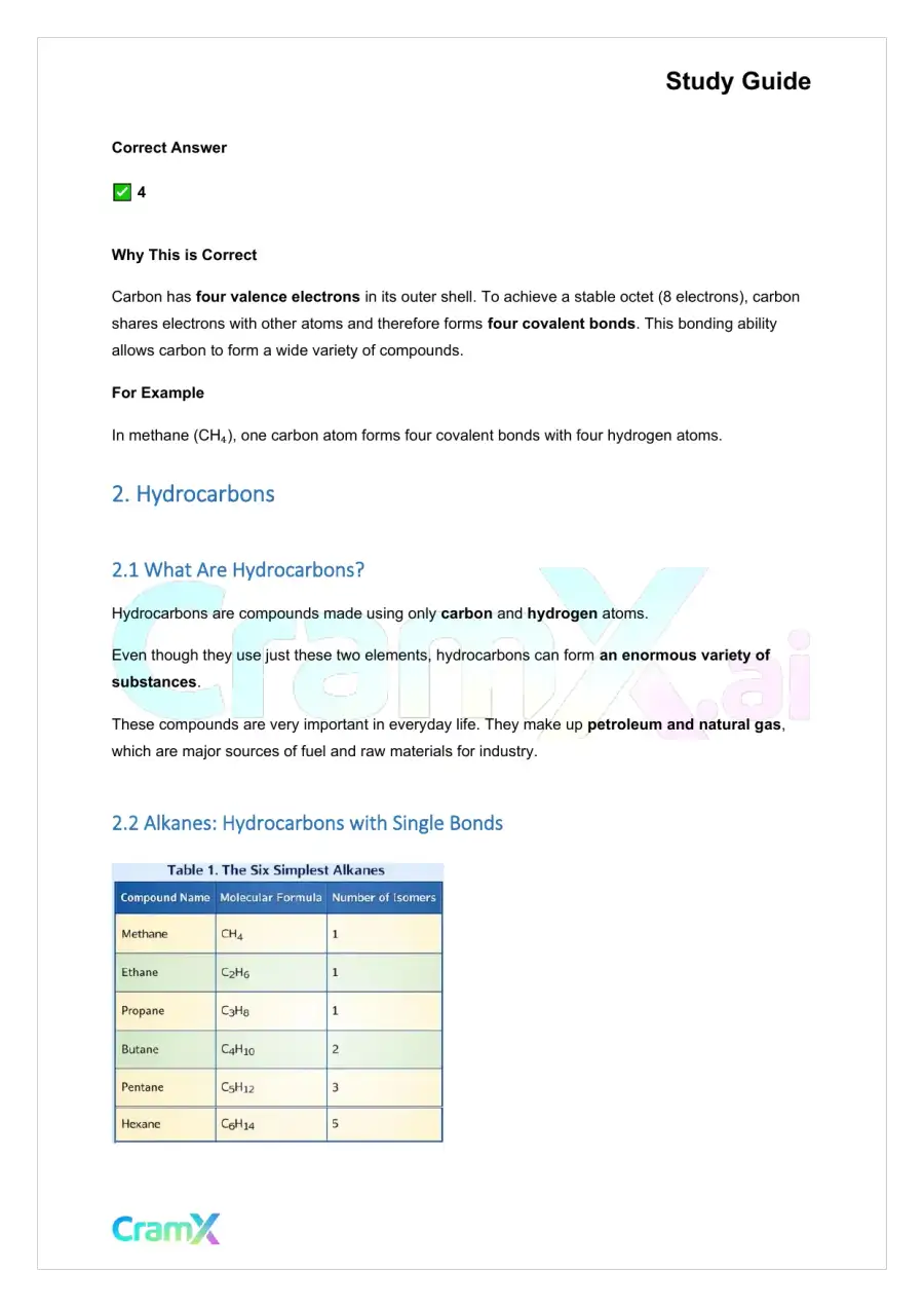 Chemistry - Organic Compounds, page 8