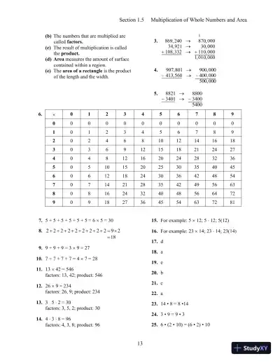Prealgebra and Introductory Algebra 1st Edition Solution Manual - Page 14 preview image