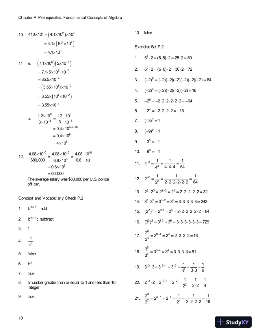 Solution Manual for College Algebra, 7th Edition, page 14