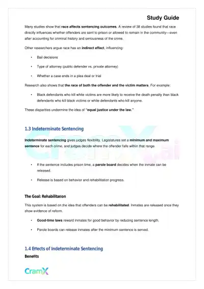 Criminal Justice - Sentencing - Page 2 preview image