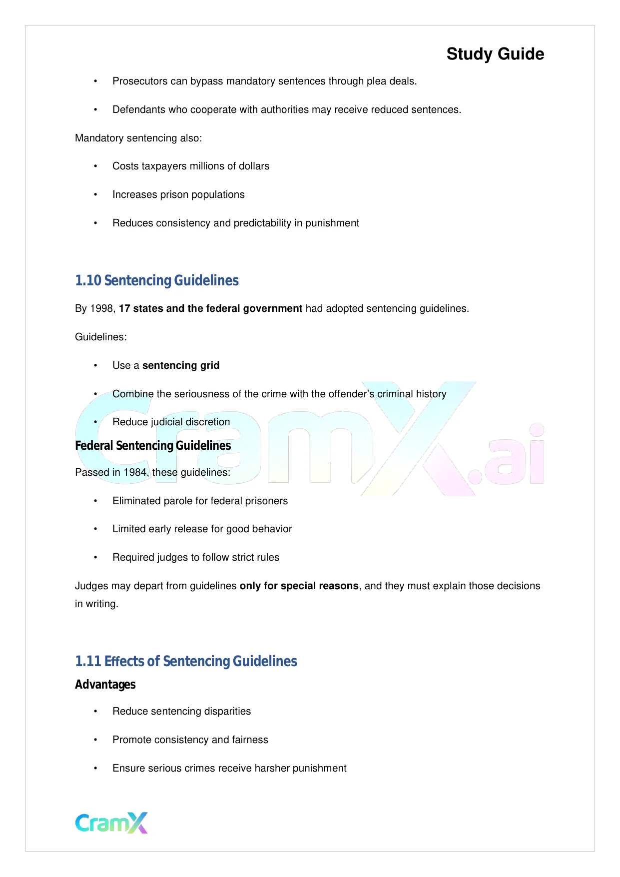 Criminal Justice - Sentencing - Page 5 preview image