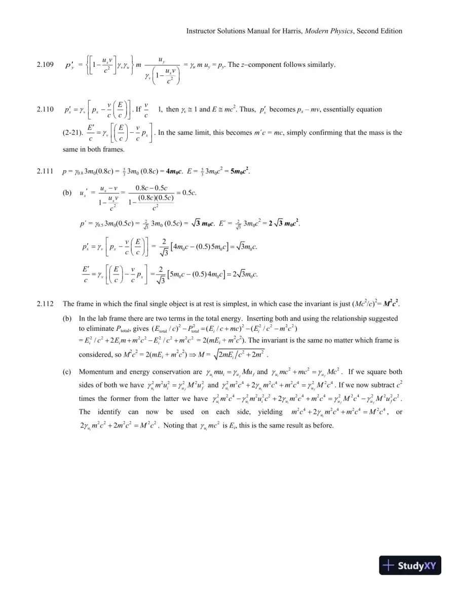 Solution Manual for Modern Physics, 2nd Edition, page 28