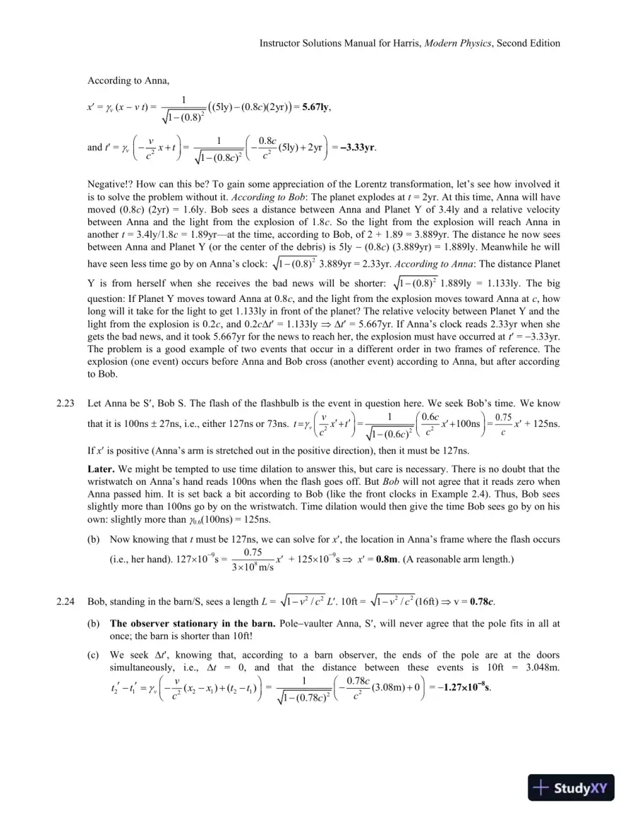 Solution Manual for Modern Physics, 2nd Edition, page 6