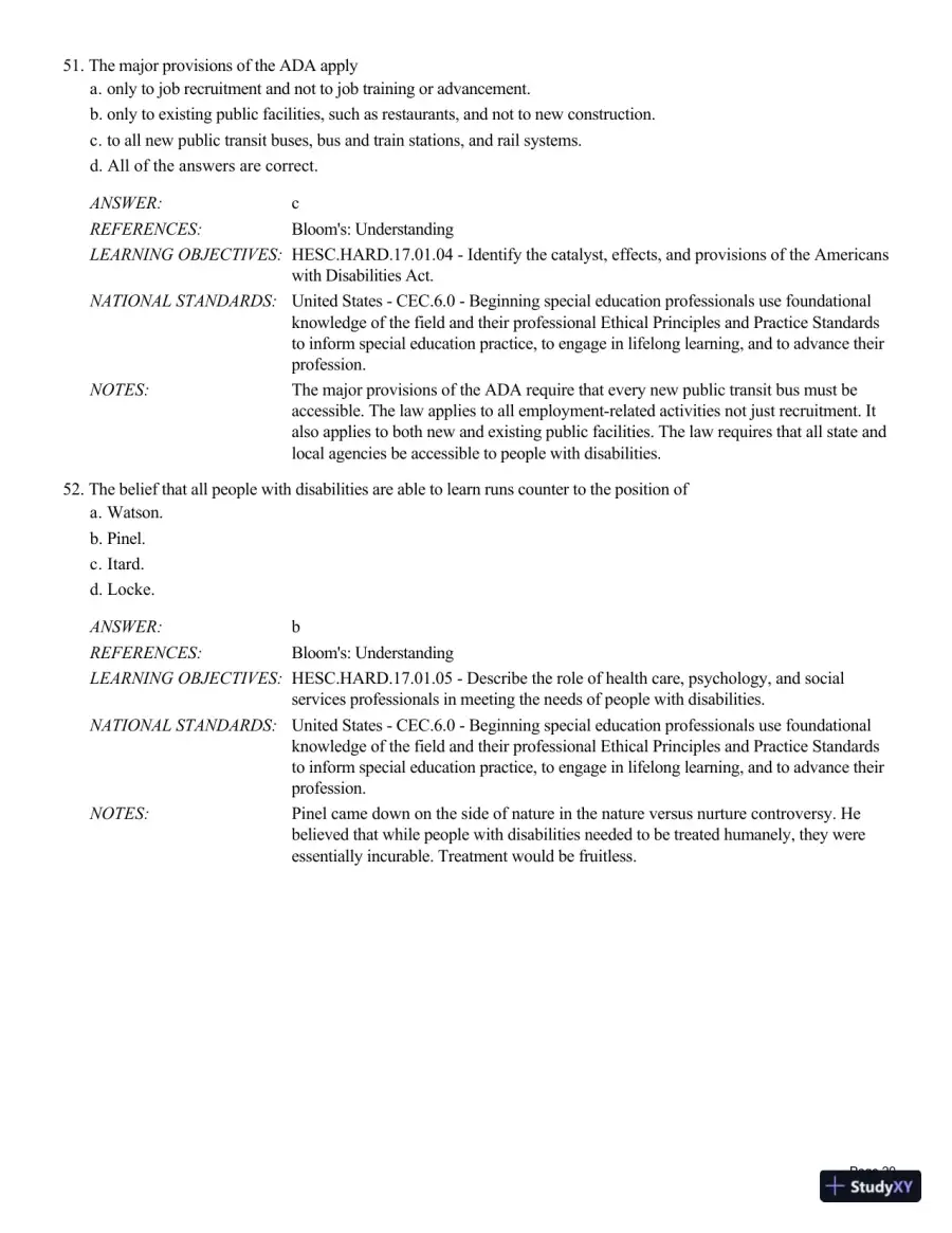 Human Exceptionality: School, Community, And Family, 12th Edition Test Bank, page 21
