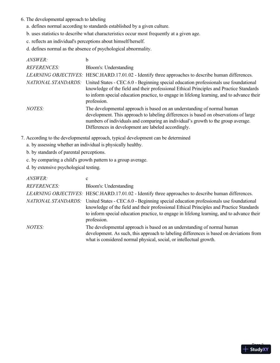Human Exceptionality: School, Community, And Family, 12th Edition Test Bank, page 4
