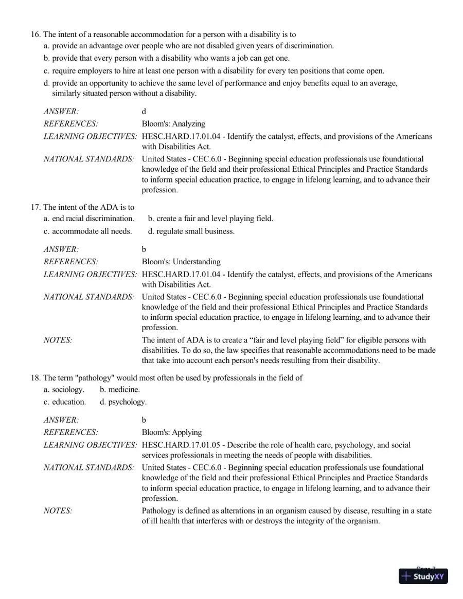 Human Exceptionality: School, Community, And Family, 12th Edition Test Bank, page 8