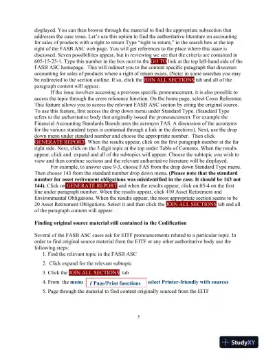 Financial Accounting Theory And Analysis: Text And Cases, 11th Edition Solution Manual - Page 5 preview image