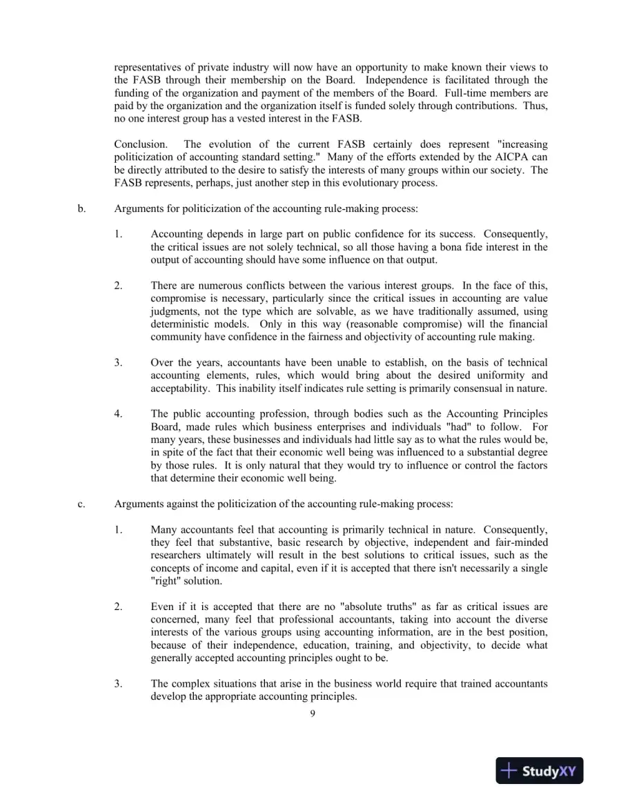 Financial Accounting Theory And Analysis: Text And Cases, 11th Edition Solution Manual, page 9