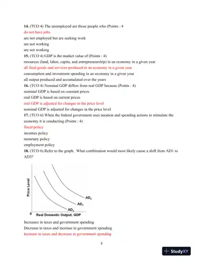 ECON 312 Final Exam-Summer A - Page 4 preview image
