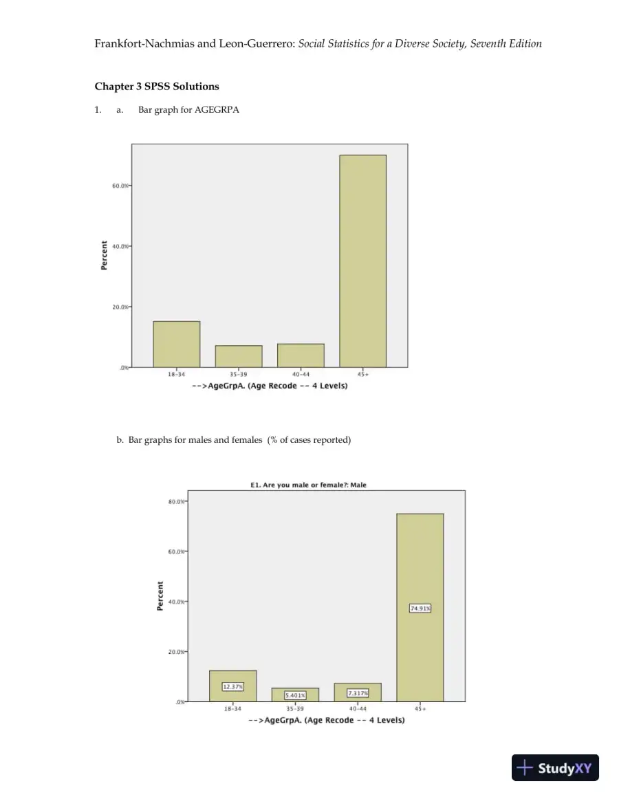 Social Statistics for a Diverse Society Seventh Edition Solution Manual, page 13