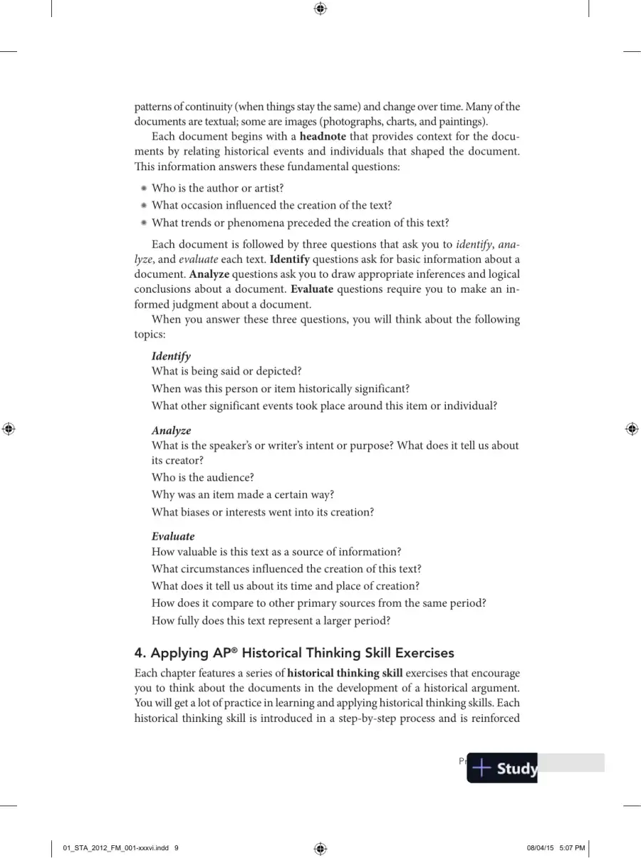 Documenting United States History: Themes, Concepts, and Skills for the AP* Course (2015), page 13