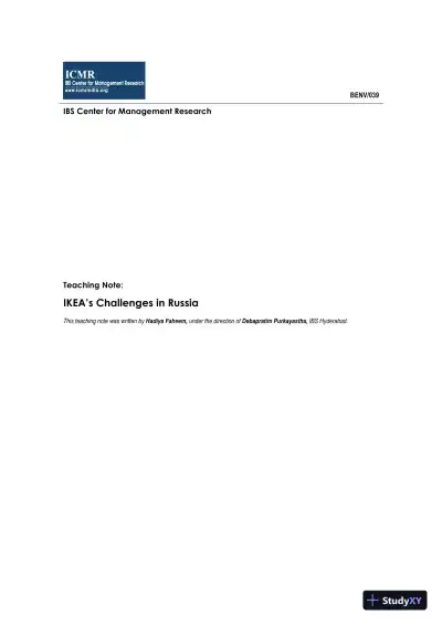 Solution Manual for International Management: Managing Across Borders and Cultures, Text and Cases, 10th Edition - Page 1 preview image