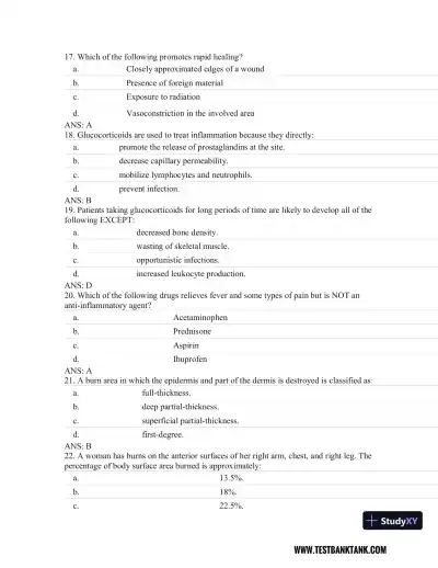 Rubin's Pathology: Clinicopathologic Foundations of Medicine Seventh Edition Test Bank - Page 10 preview image