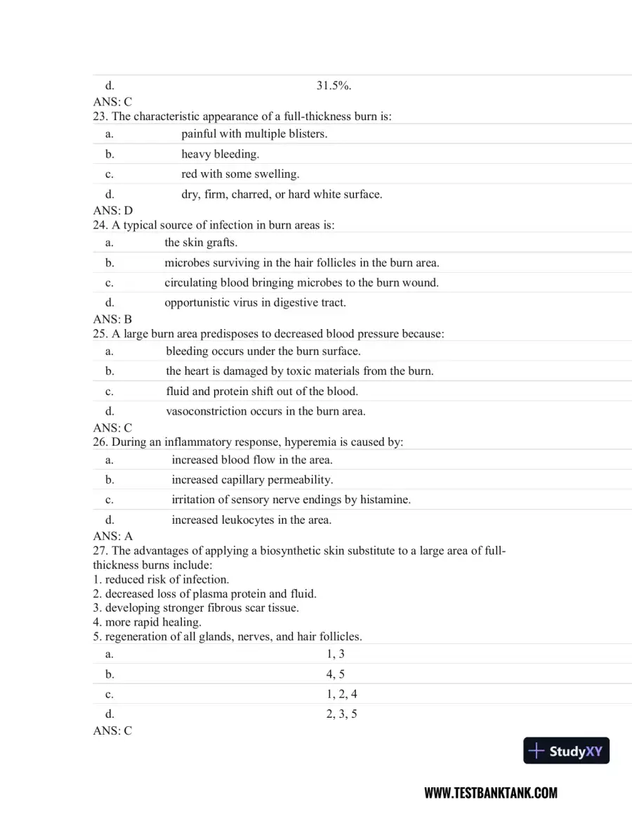Rubin's Pathology: Clinicopathologic Foundations of Medicine Seventh Edition Test Bank, page 11