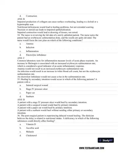Rubin's Pathology: Clinicopathologic Foundations of Medicine Seventh Edition Test Bank - Page 28 preview image