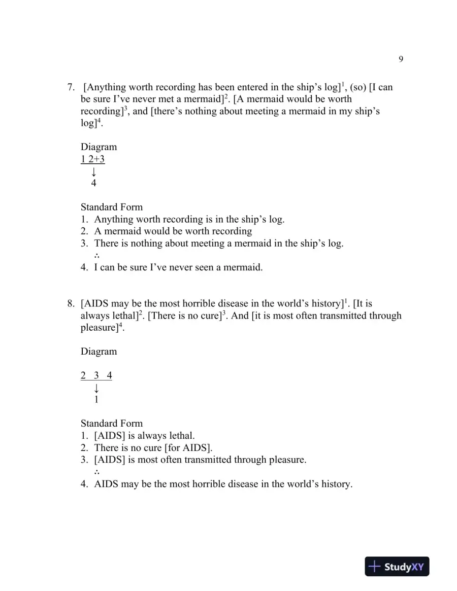The Elements Of Reasoning, 6th Edition Solution Manual, page 10