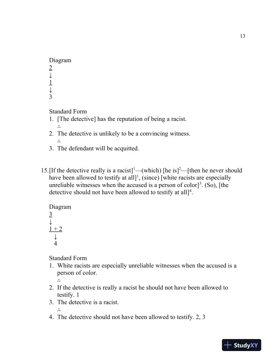 The Elements Of Reasoning, 6th Edition Solution Manual, page 14