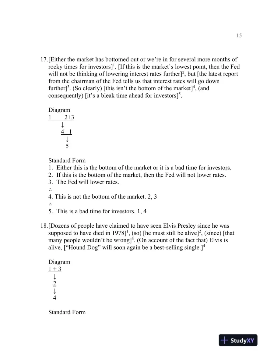 The Elements Of Reasoning, 6th Edition Solution Manual, page 16