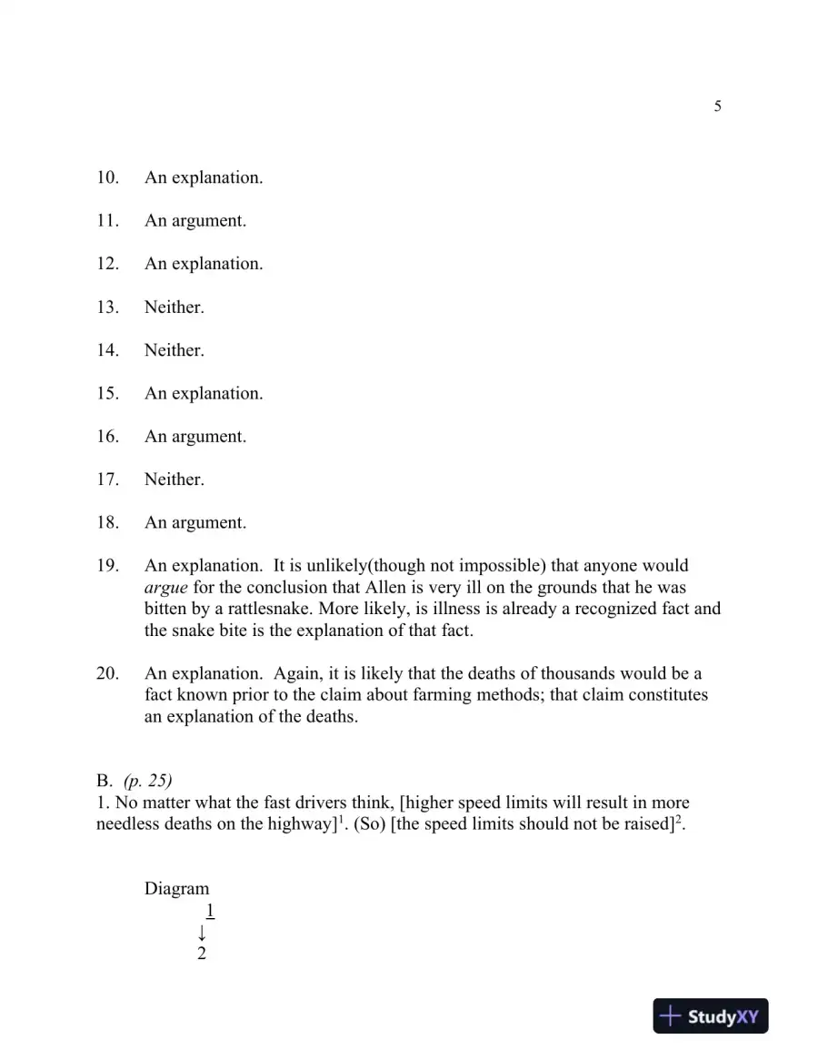 The Elements Of Reasoning, 6th Edition Solution Manual, page 6