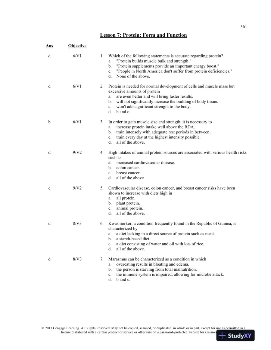 Test Bank For Understanding Nutrition, 13th Edition, page 14