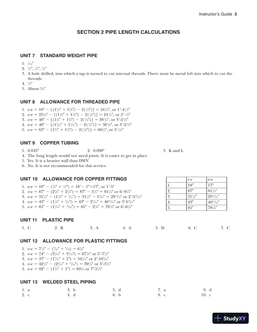 Solution Manual For Mathematics for Plumbers and Pipefitters, 8th Edition, page 7