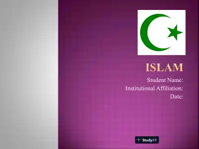 Islam An Introduction - Page 1 preview image