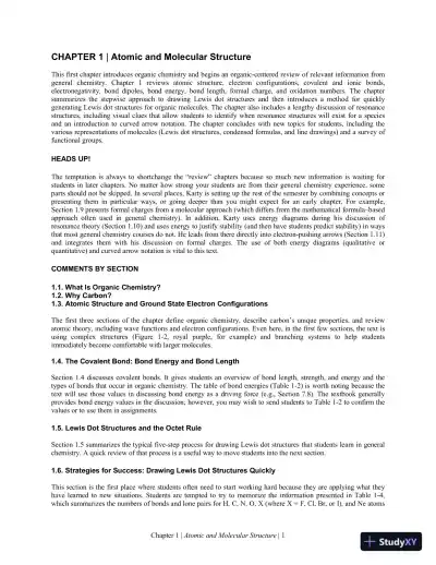Solution Manual for Organic Chemistry: Principles and Mechanisms, 2nd Edition - Page 10 preview image