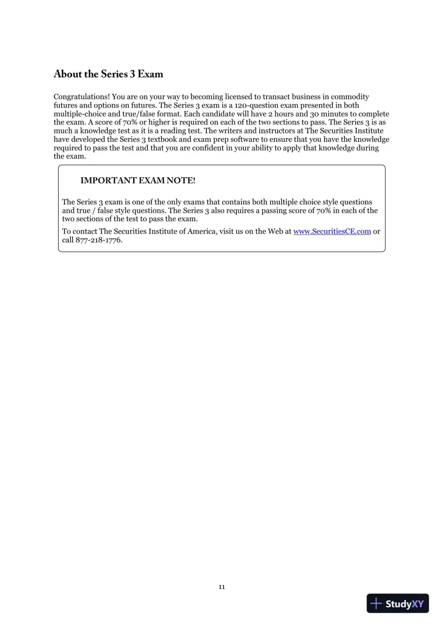 Wiley Finra Series 3 Exam Review (2019), page 12