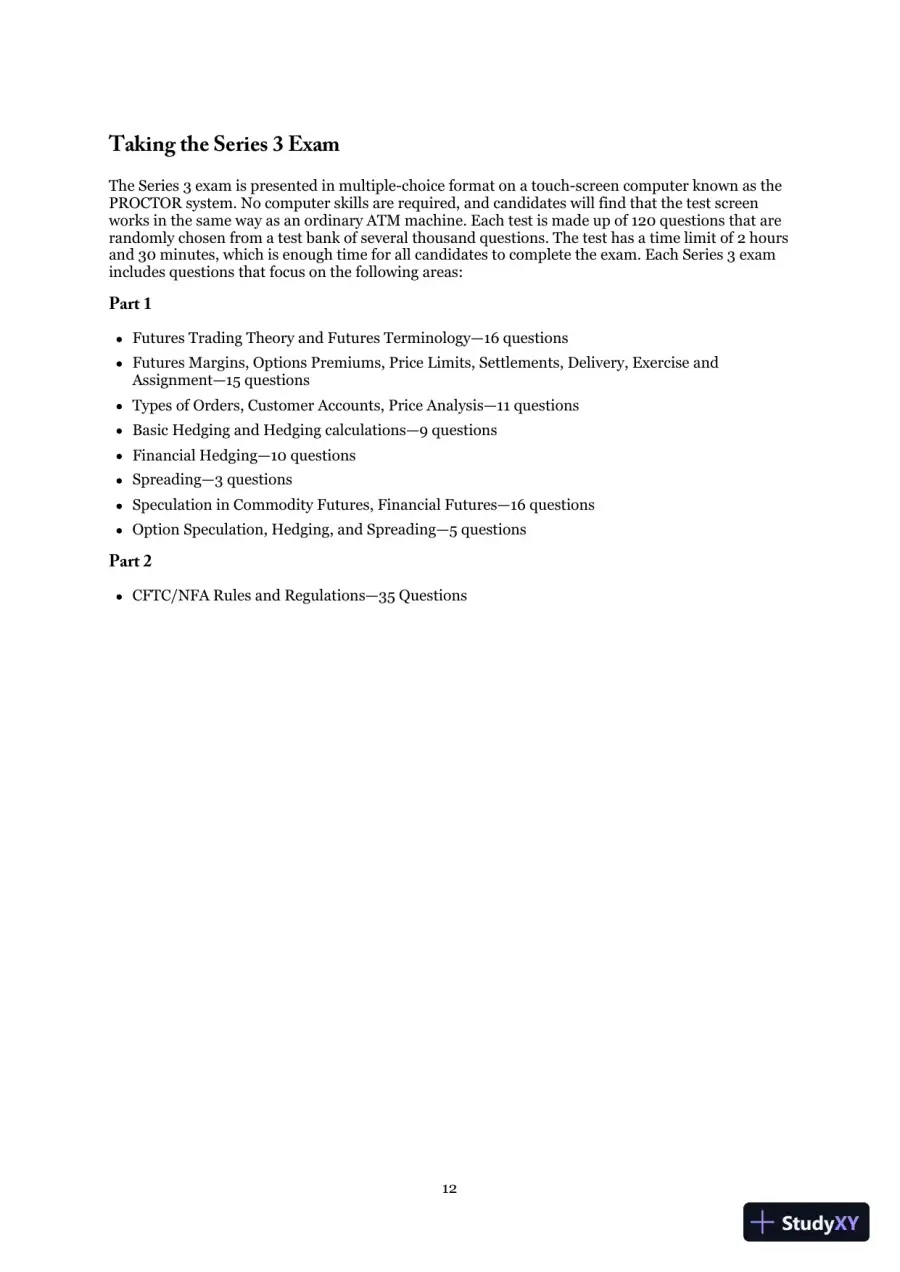Wiley Finra Series 3 Exam Review (2019), page 13