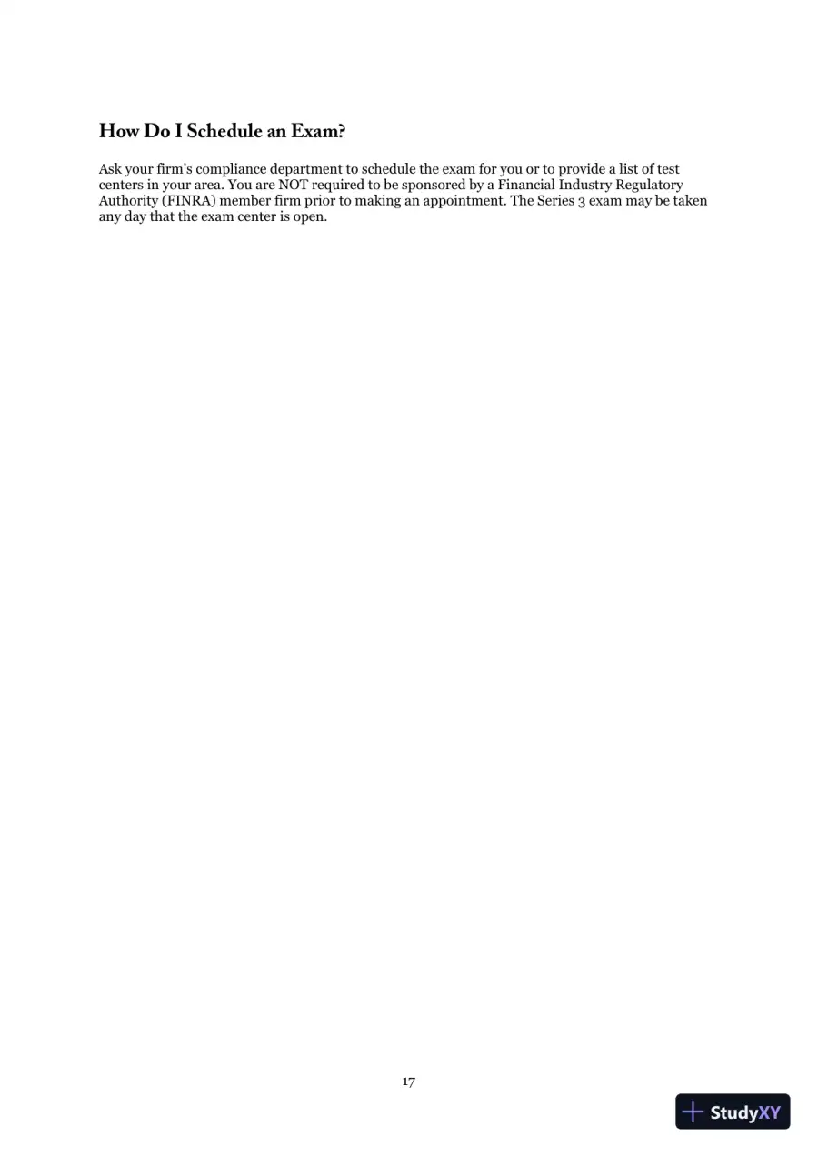 Wiley Finra Series 3 Exam Review (2019), page 18