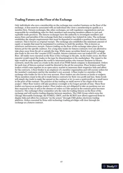 Wiley Finra Series 3 Exam Review (2019) - Page 28 preview image