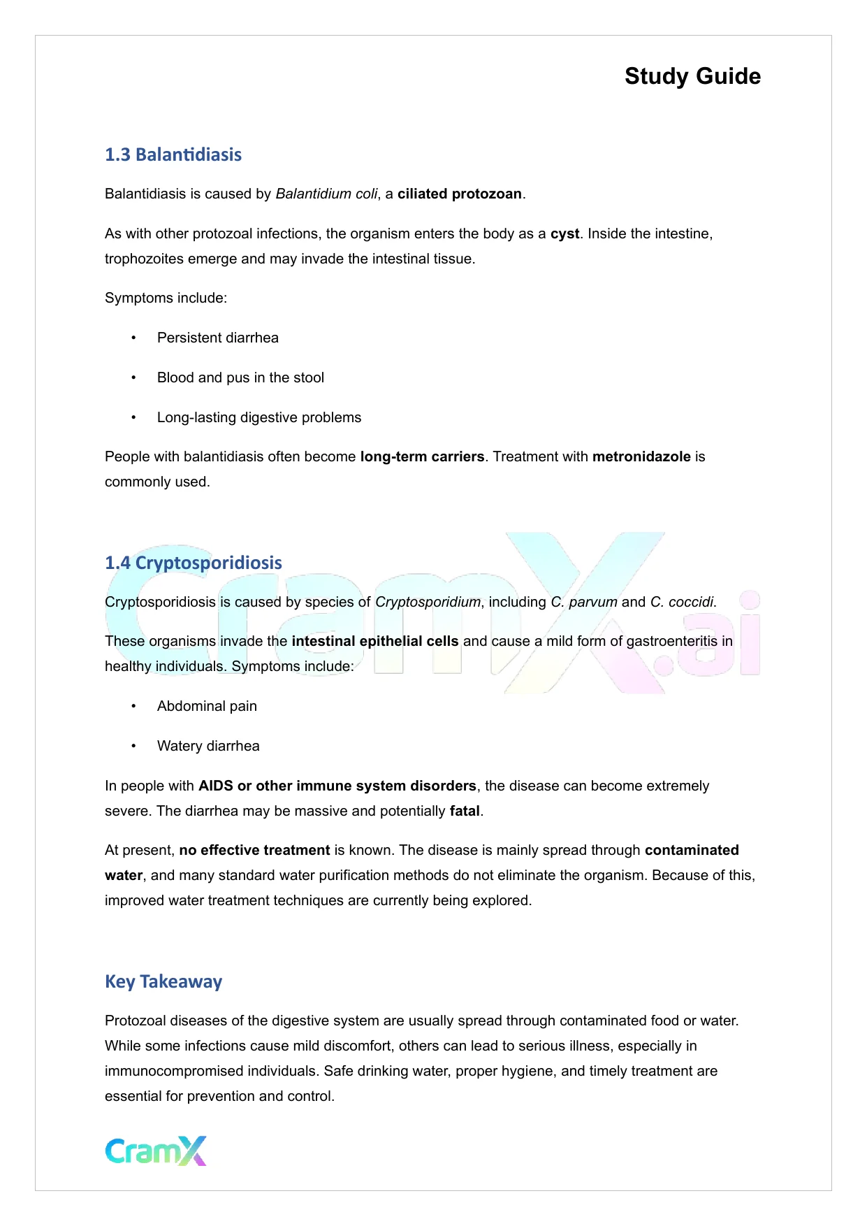Microbiology - Diseases of the Digestive System - Page 2 preview image