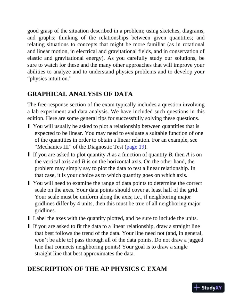 AP Physics C: With 4 Practice Tests (2020), page 16