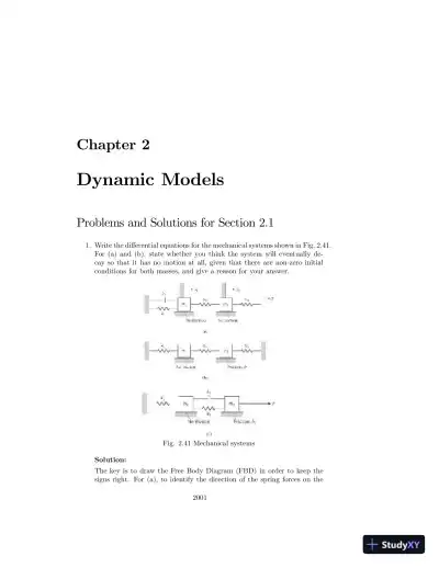 Solution Manual for Feedback Control of Dynamic Systems, 7th Edition - Page 14 preview image