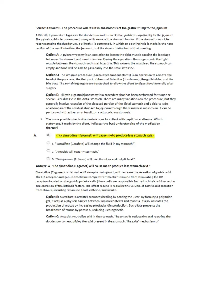 Nclex Gastrointestinal System Disorders Exam, page 8