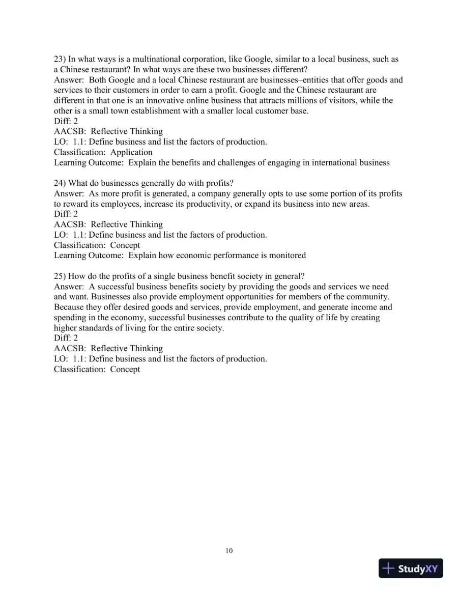 Better Business 5th Edition Test Bank, page 11