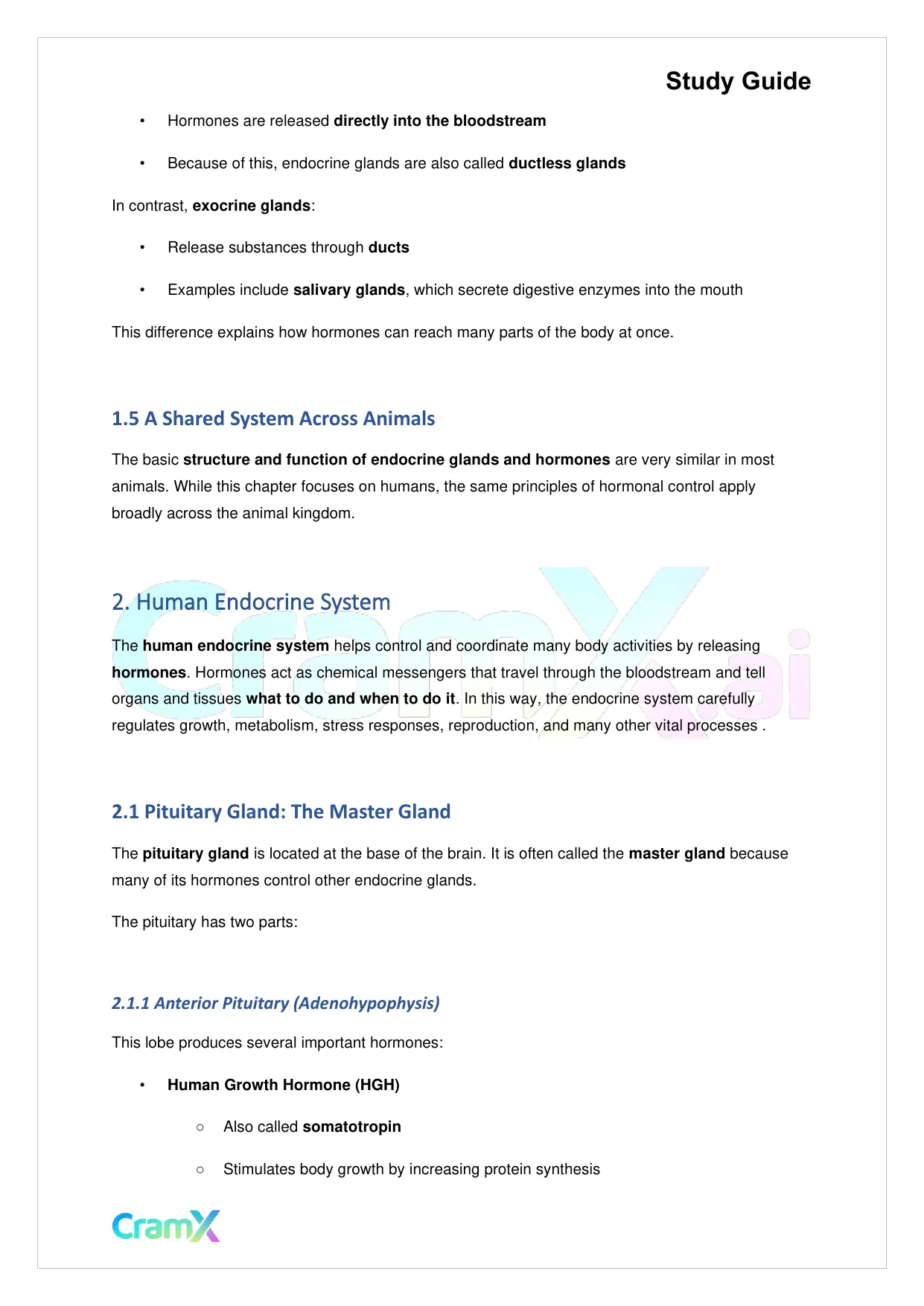 Biology - Chemical Coordination - Page 3 preview image