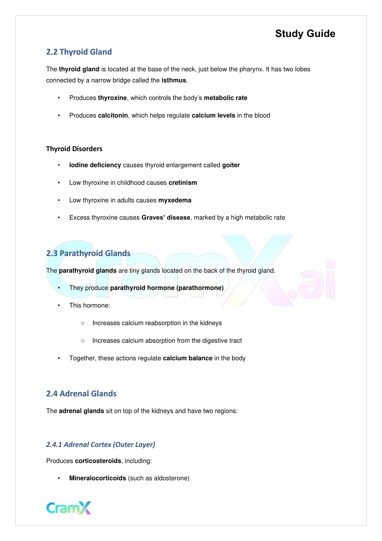 Biology - Chemical Coordination - Page 5 preview image