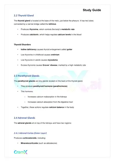 Biology - Chemical Coordination - Page 5 preview image