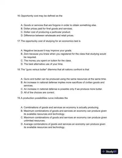 The Economy Today, 13th Edition Test Bank - Page 6 preview image