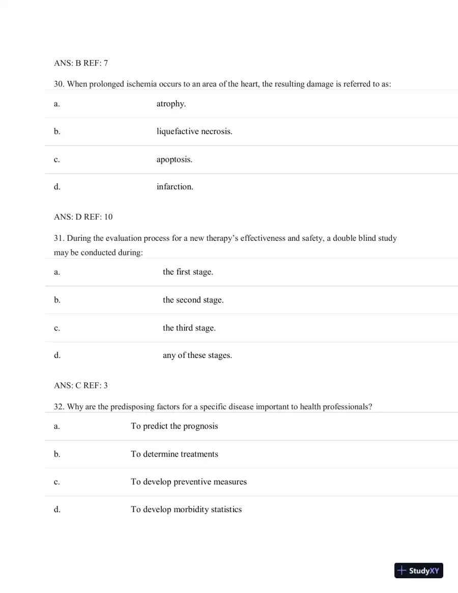 Test Bank for Porth's Essentials of Pathophysiology, 5th Edition (Chapters 1-28), page 13
