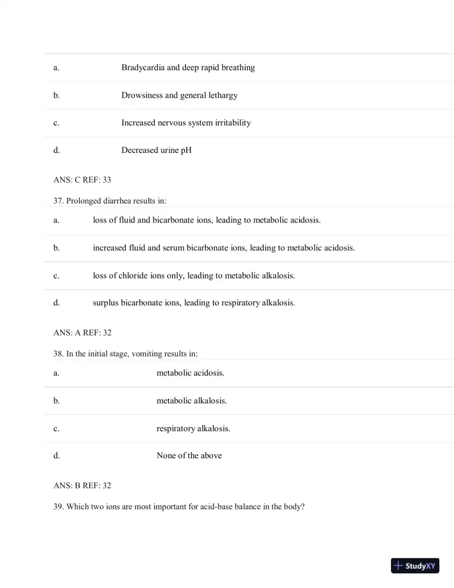 Test Bank for Porth's Essentials of Pathophysiology, 5th Edition (Chapters 1-28), page 28